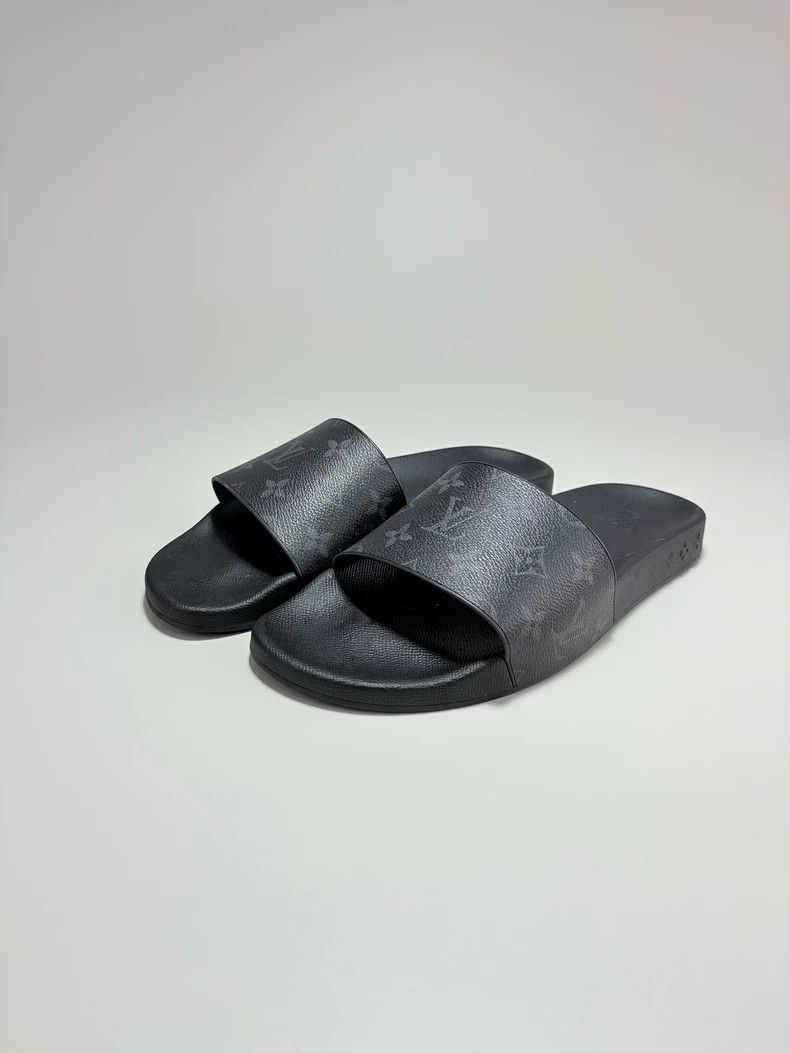 Louis Vuitton Louis Vuitton Old Flower Full Logo Slippers Size US 8 / EU 41 - 1 Thumbnail