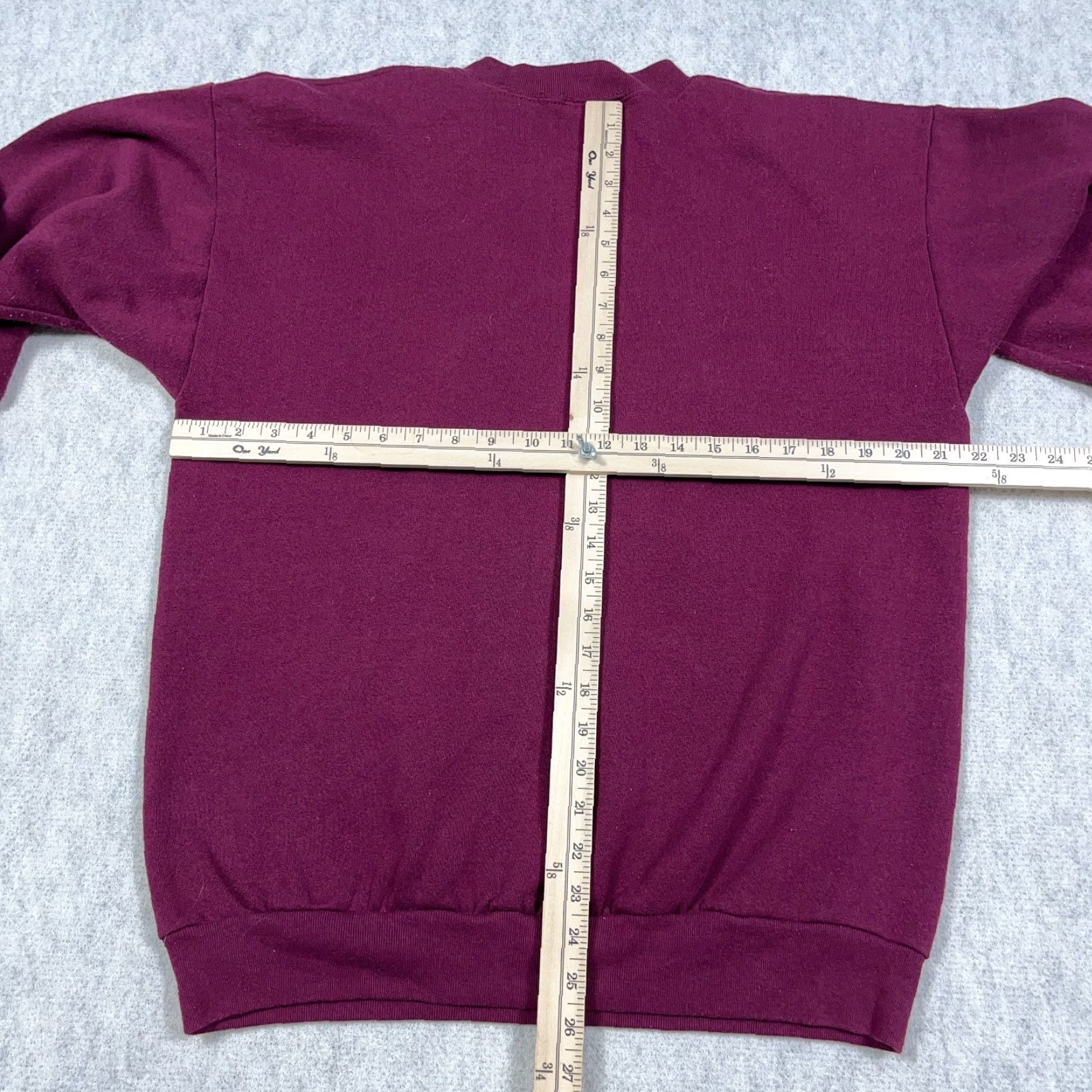Disney VINTAGE Disney Sweatshirt Men M Red Graphic Print 80s 90s Winnie The Pooh Piglet Logo USA Pullover Crew Neck Long Sleeve Size US M / EU 48-50 / 2 - 6 Thumbnail