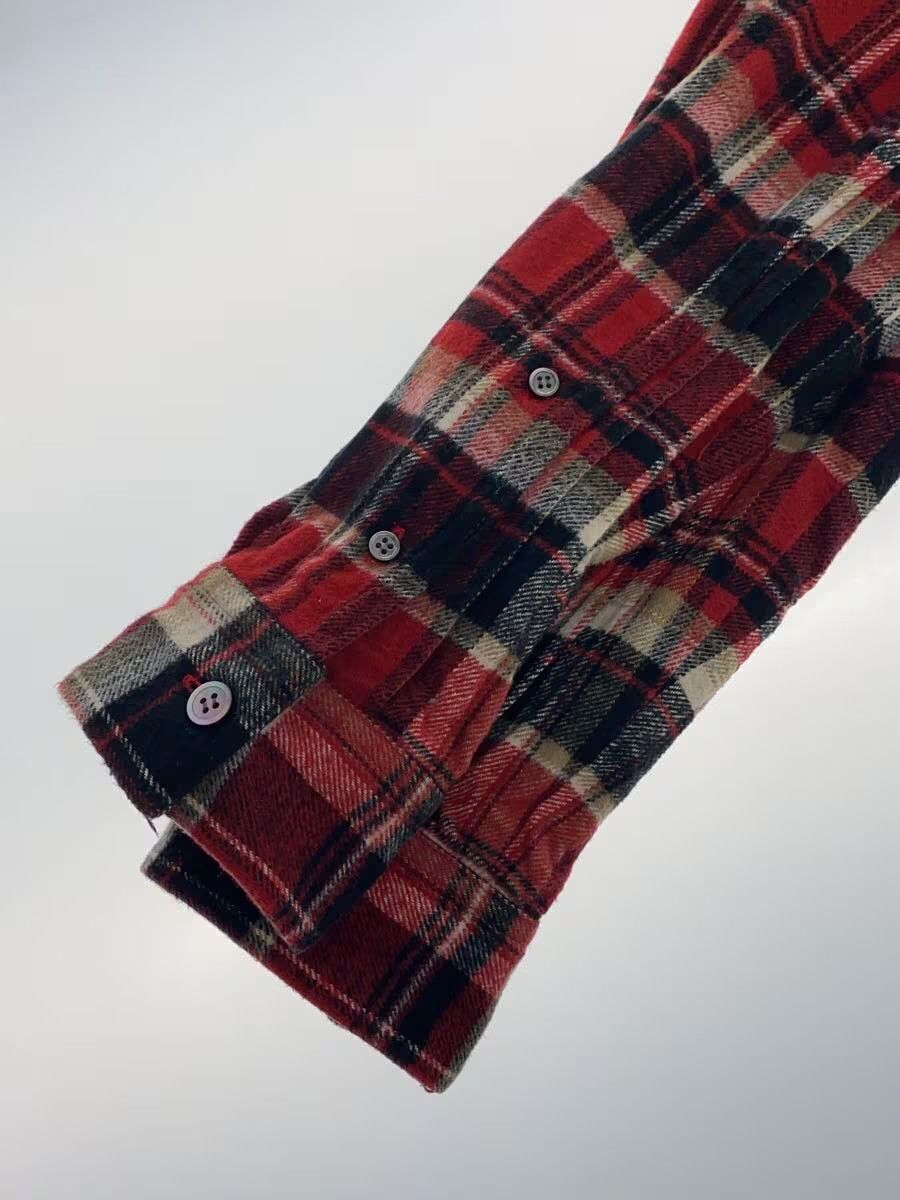 Undercover Frayed Hem Military Patch Plaid Button Shirt Size US XL / EU 56 / 4 - 3 Thumbnail