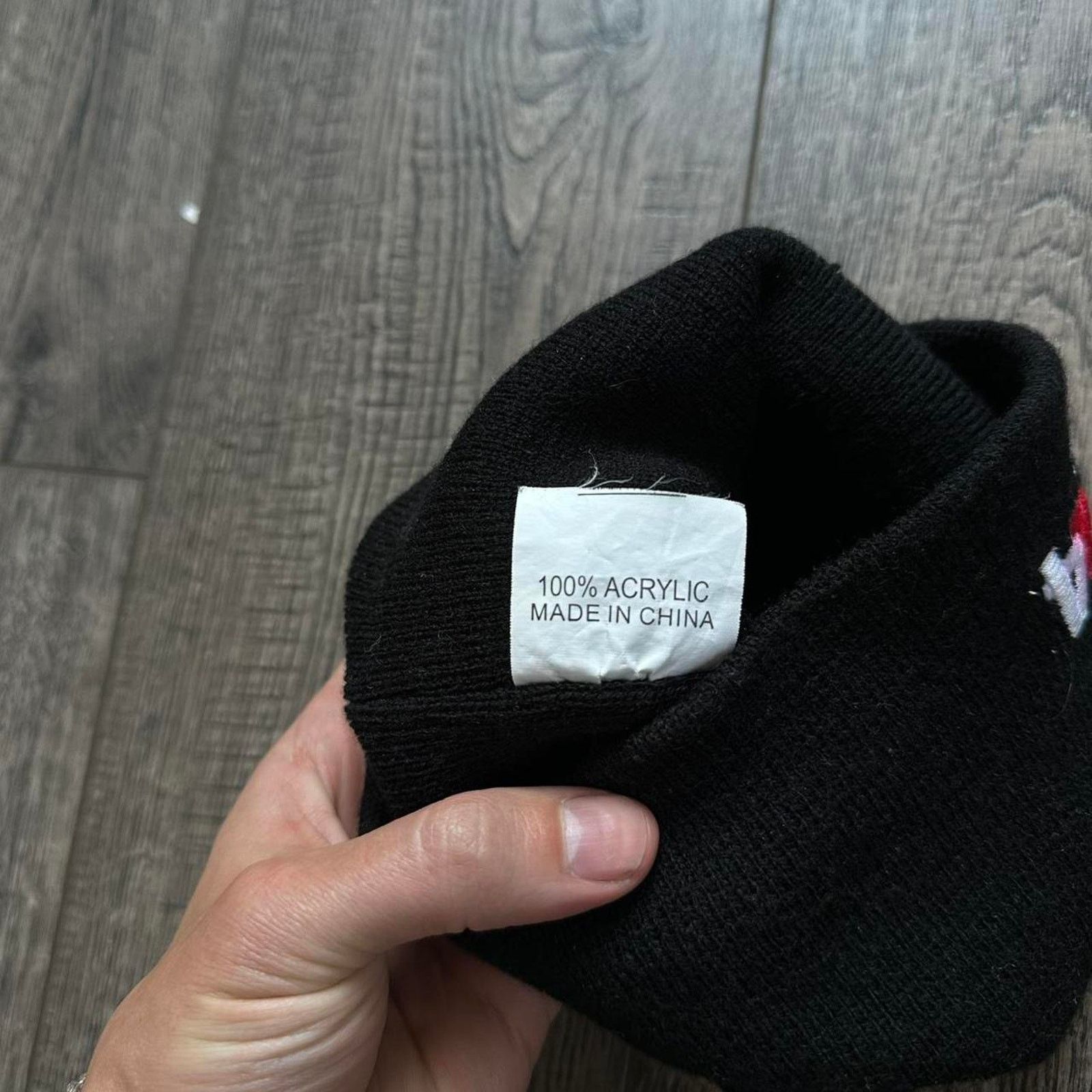 Vintage Vintage 00s Scary Movie 4 Movie Promo Skullcap Beanie Hat Size ONE SIZE - 6 Thumbnail
