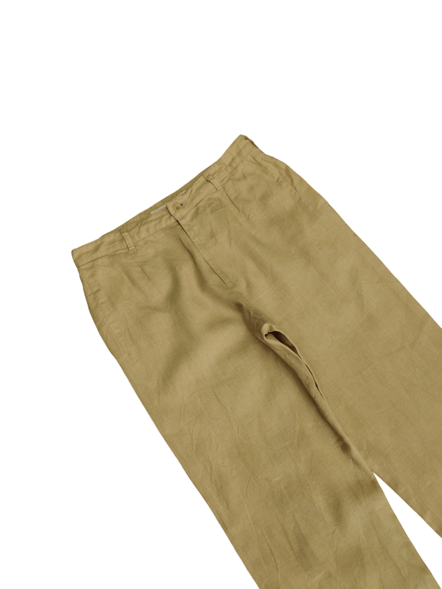 Mademoiselle Non Non Vintage 90s Mademoiselle Linen Trouser Pants Size US 29 - 5 Thumbnail
