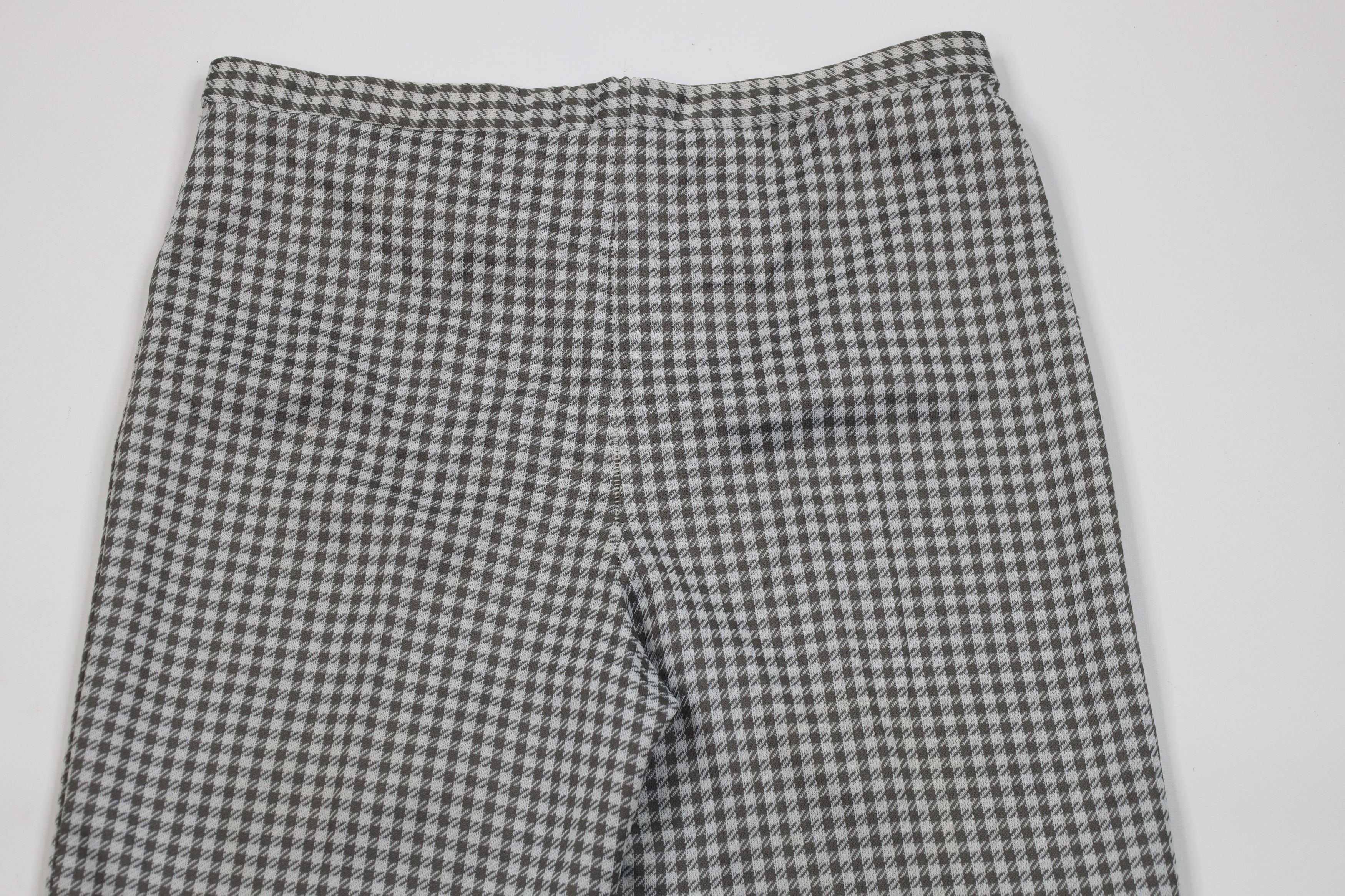 Vintage Vintage 70s Streetwear Bell Bottoms Pants Gray Plaid USA Size 38" / US 16 / IT 52 - 11 Thumbnail