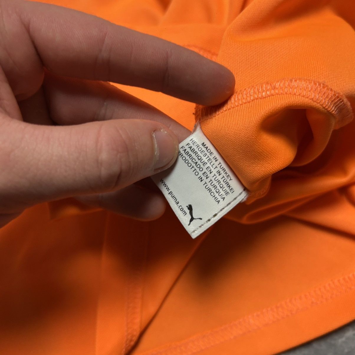 Puma Mens Puma Graphosser Zurich 2014 home orange soccer jersey Size US M / EU 48-50 / 2 - 10 Thumbnail