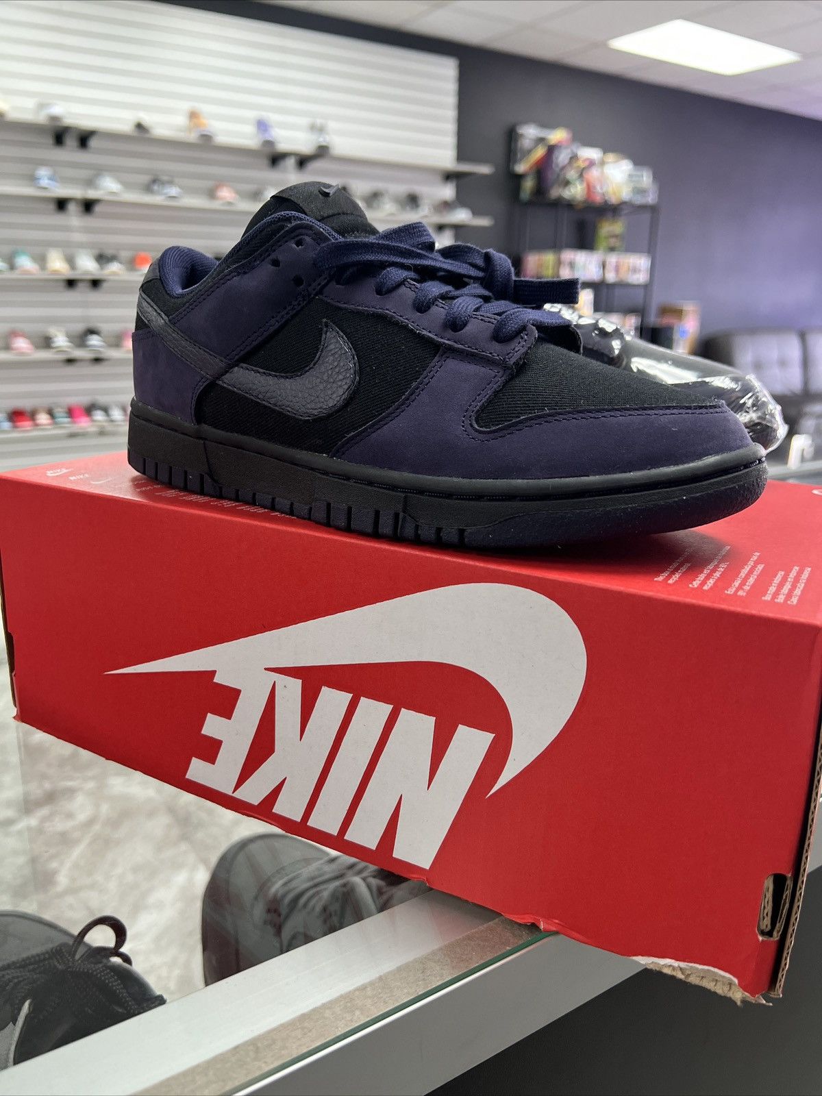 Nike Nike Dunk Low purple ink Size US 7.5 / EU 40-41 - 8 Thumbnail