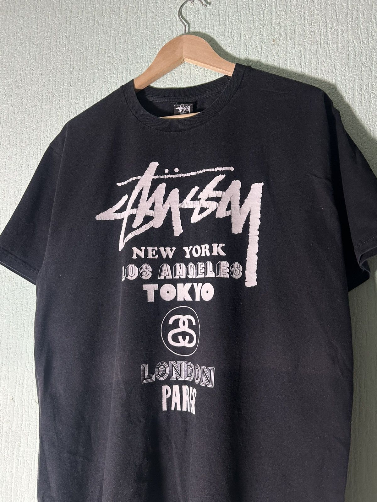 Stussy Stussy Curtis World Tour Tee Size US L / EU 52-54 / 3 - 4 Thumbnail