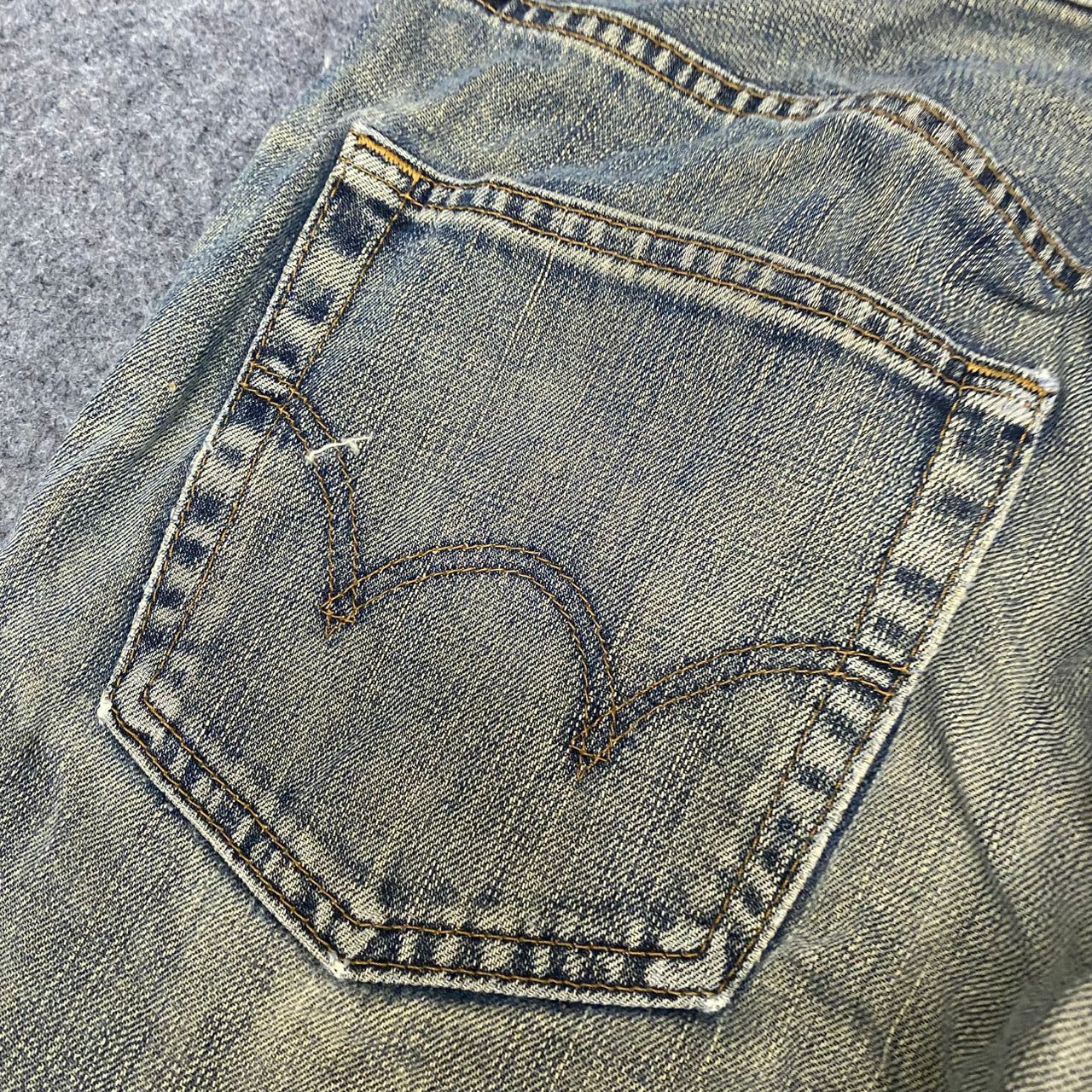 Edwin 💥Best Offer💥Vintage Edwin 503z Regular Distressed Denim Size US 32 / EU 48 - 12 Thumbnail