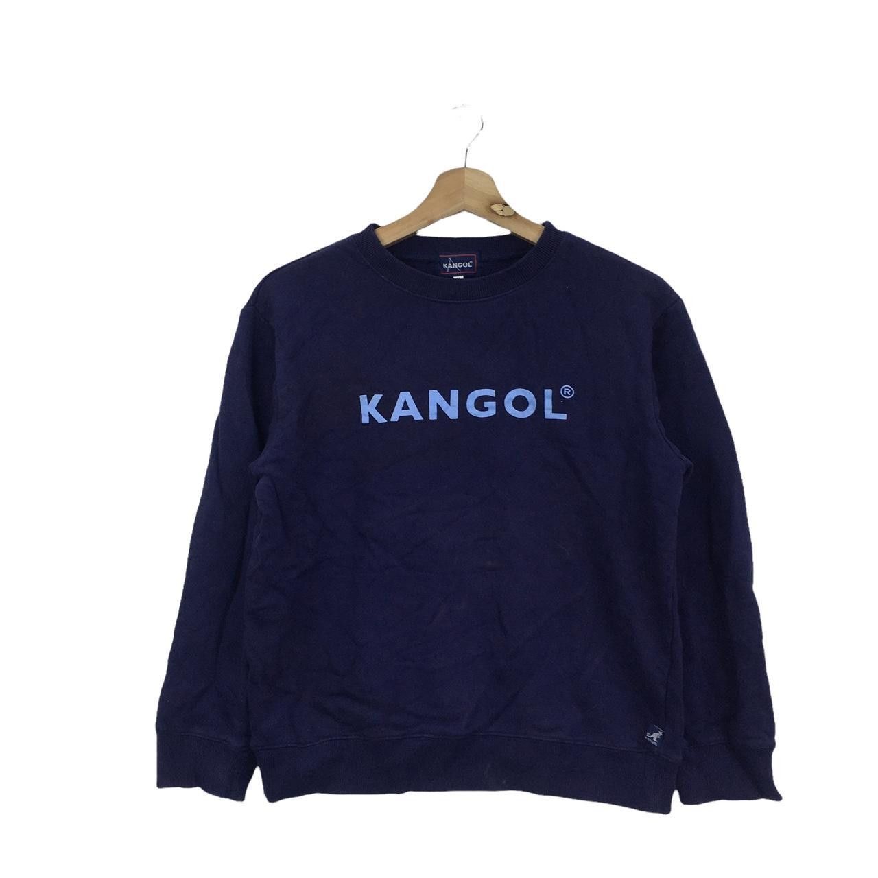Vintage Vtg 90’ KANGOL UNITED KINGDOM Sweatshirt Center Logo Sweater Size L / US 10 / IT 46 - 1 Thumbnail