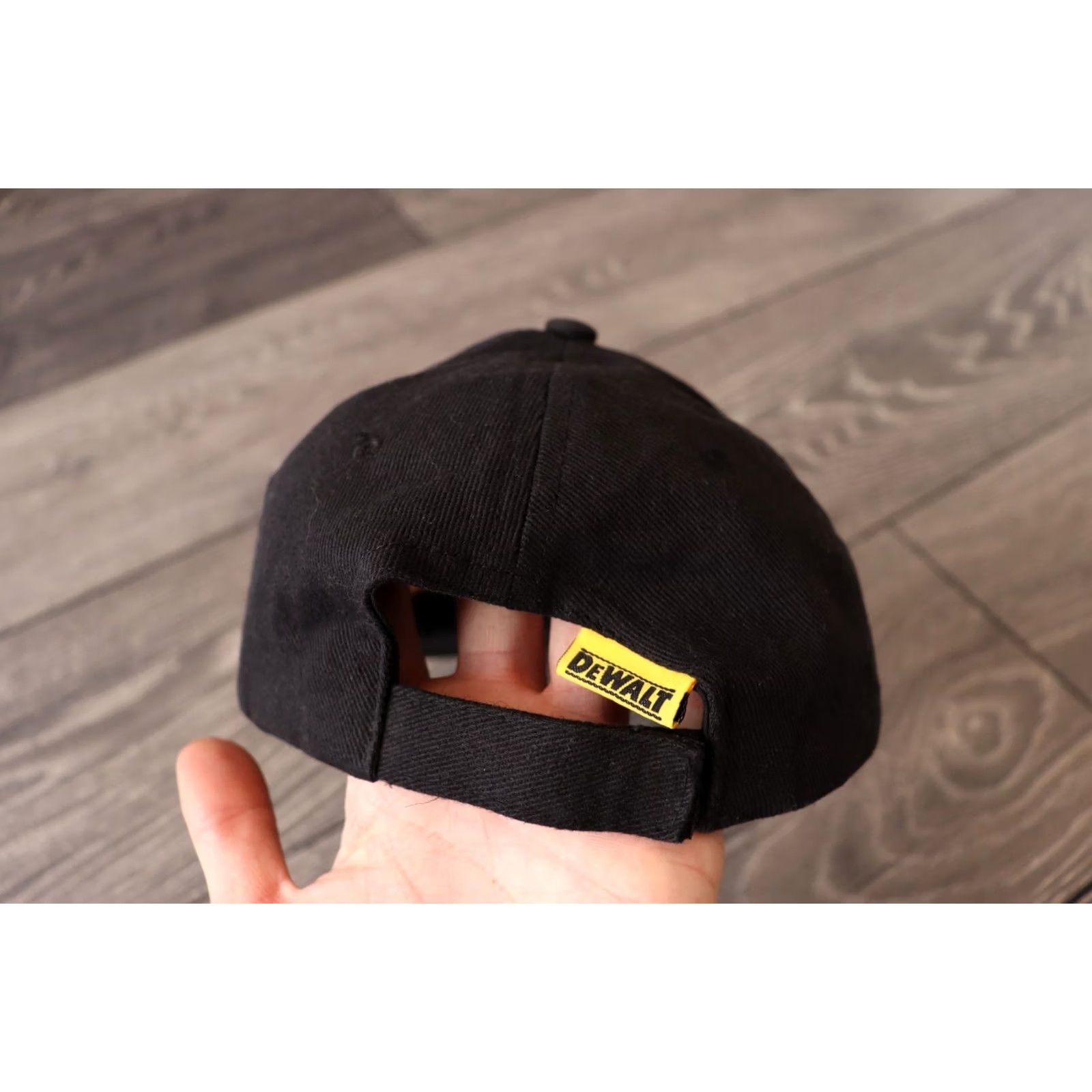 NASCAR DEWALT RACING NASCAR MOTOGP ADJUSTABLE CAP AUTOGRAPHED YAMAHA TECH 3 BLACK HAT Size ONE SIZE - 4 Thumbnail