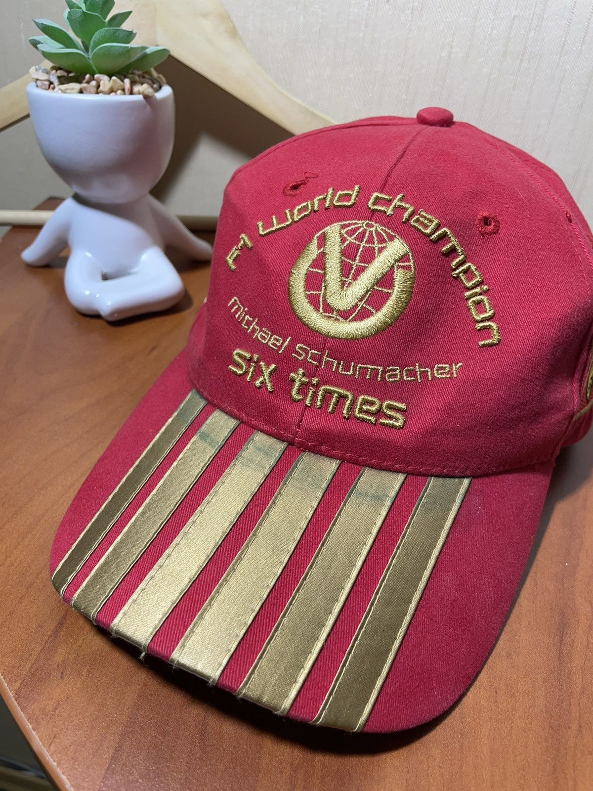 Ferrari × Vintage Michael Schumacher formula 1 Ferrari vintage racing cap Size ONE SIZE - 3 Thumbnail