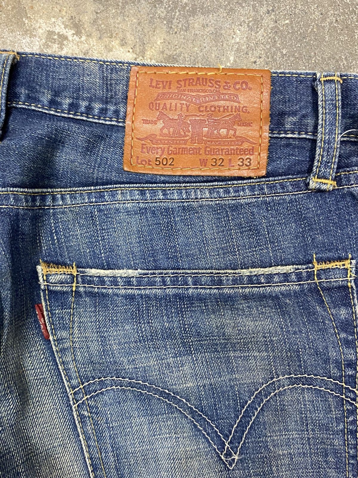 Levi's Levi's lot 502 taper jeans Size US 32 / EU 48 - 7 Thumbnail