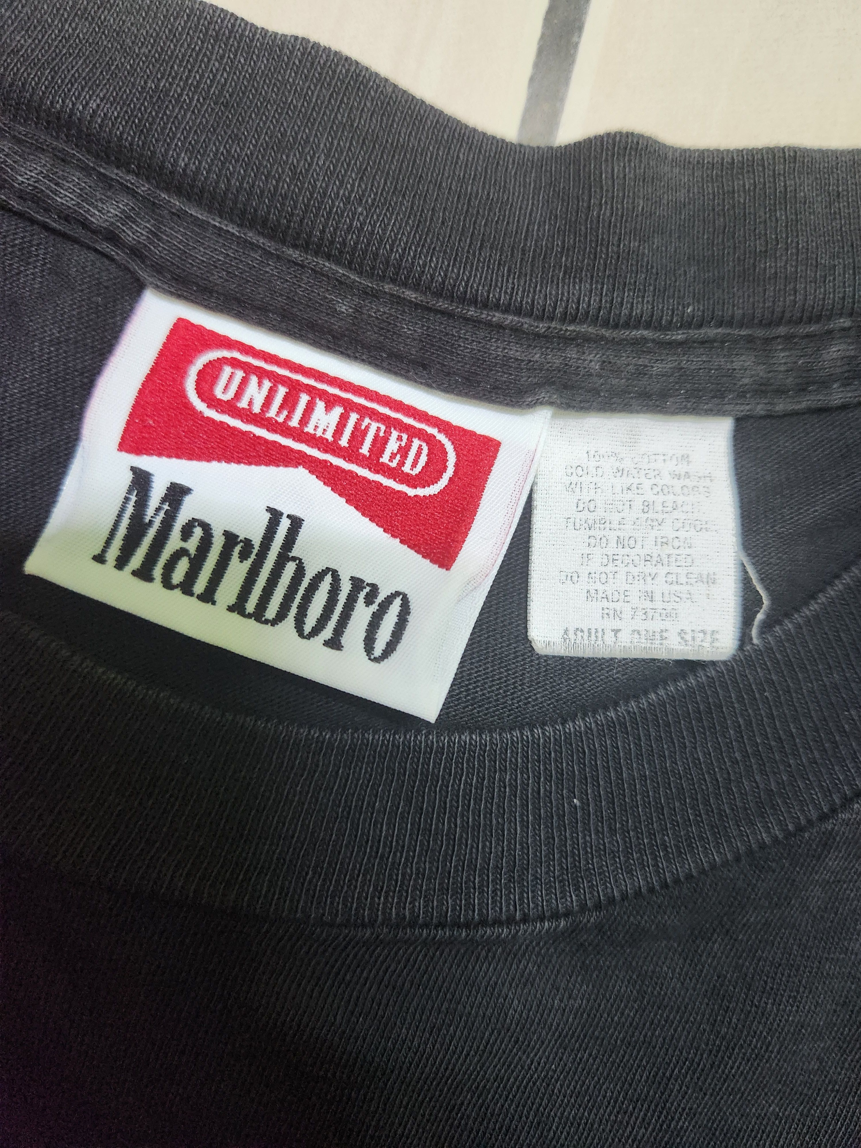 Marlboro × Marlboro Unlimited Vintage Rare 90s MARLBORO Unlimited Train Size US XL / EU 56 / 4 - 2 Thumbnail