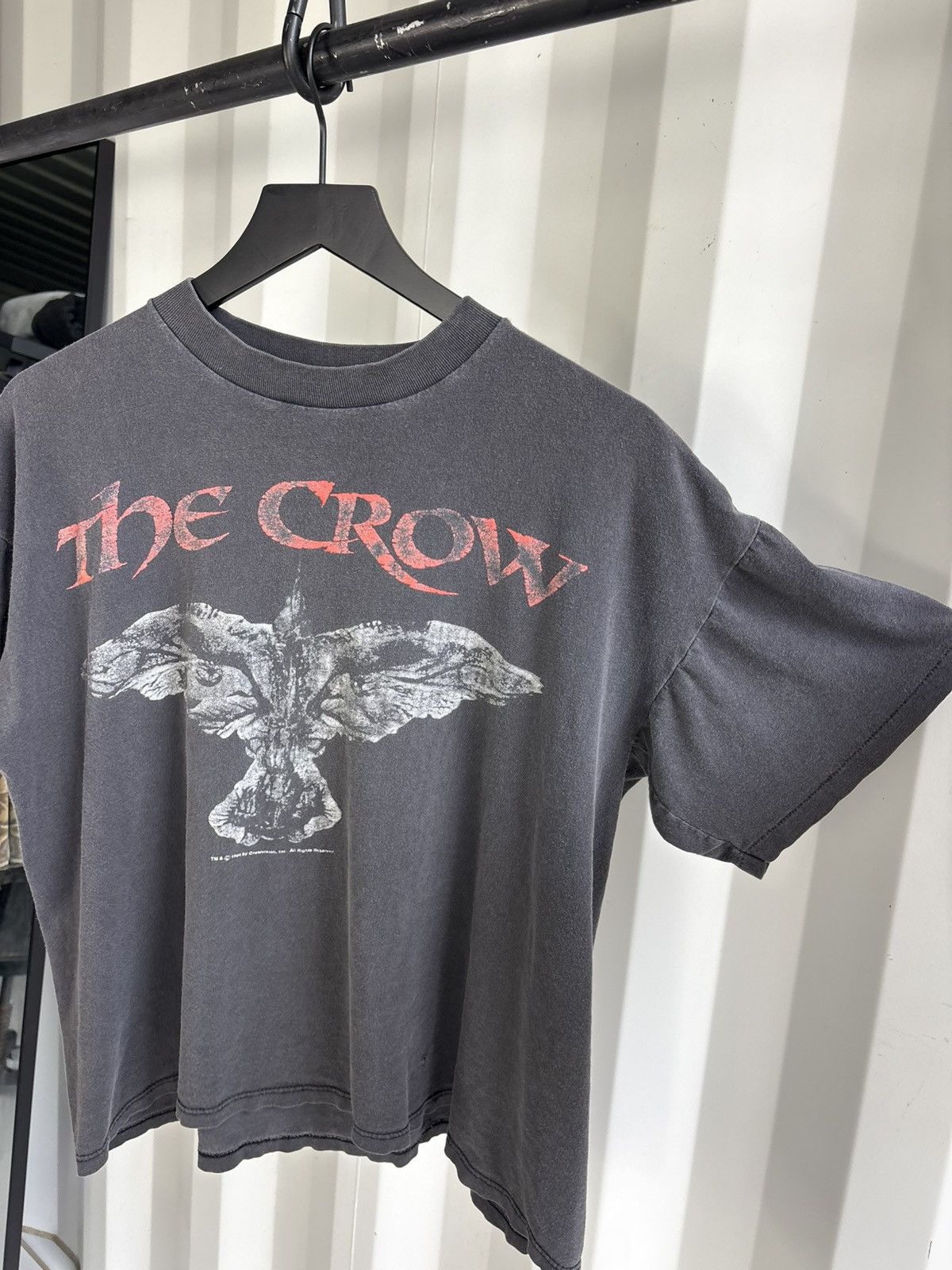 Band Tees Thrashed The Crow Angels Faded Distressed Shirt GRUNGE Band Size US M / EU 48-50 / 2 - 2 Thumbnail