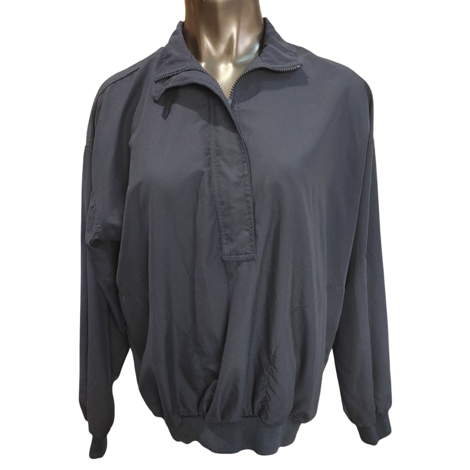 Other Roche Women's M Dark Navy Blue Long Sleeve 3/4 Zip Jacket Size M / US 6-8 / IT 42-44 - 1 Thumbnail