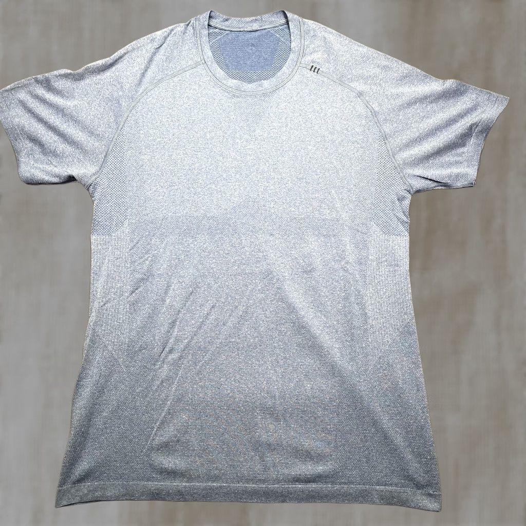 Lululemon Lululemon Shirt Mens Large Blue Vent Tech Seamless Athletic Workout Top Size US L / EU 52-54 / 3 - 1 Thumbnail