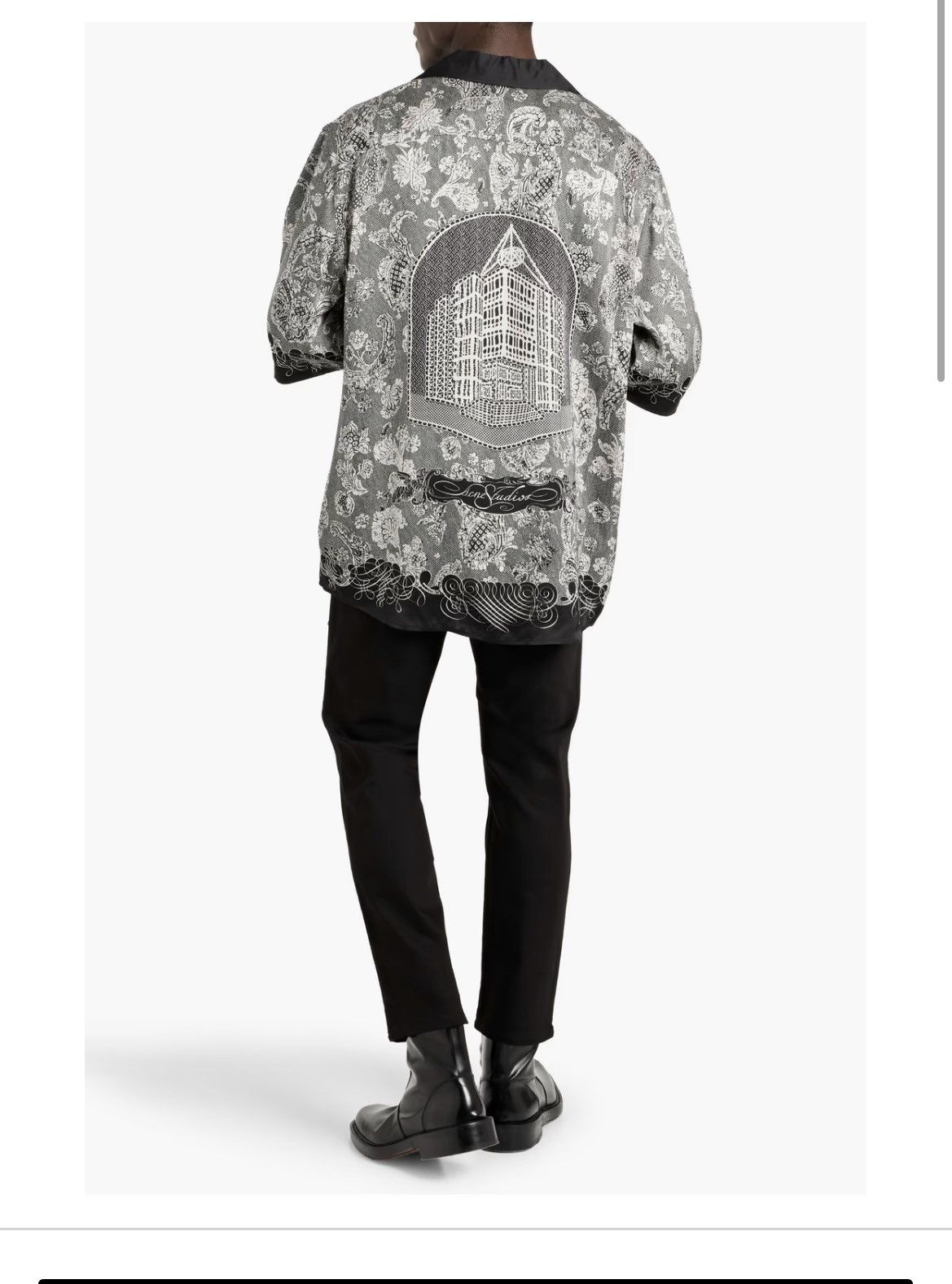 Acne Studios Printed shirt Size US M / EU 48-50 / 2 - 2 Thumbnail