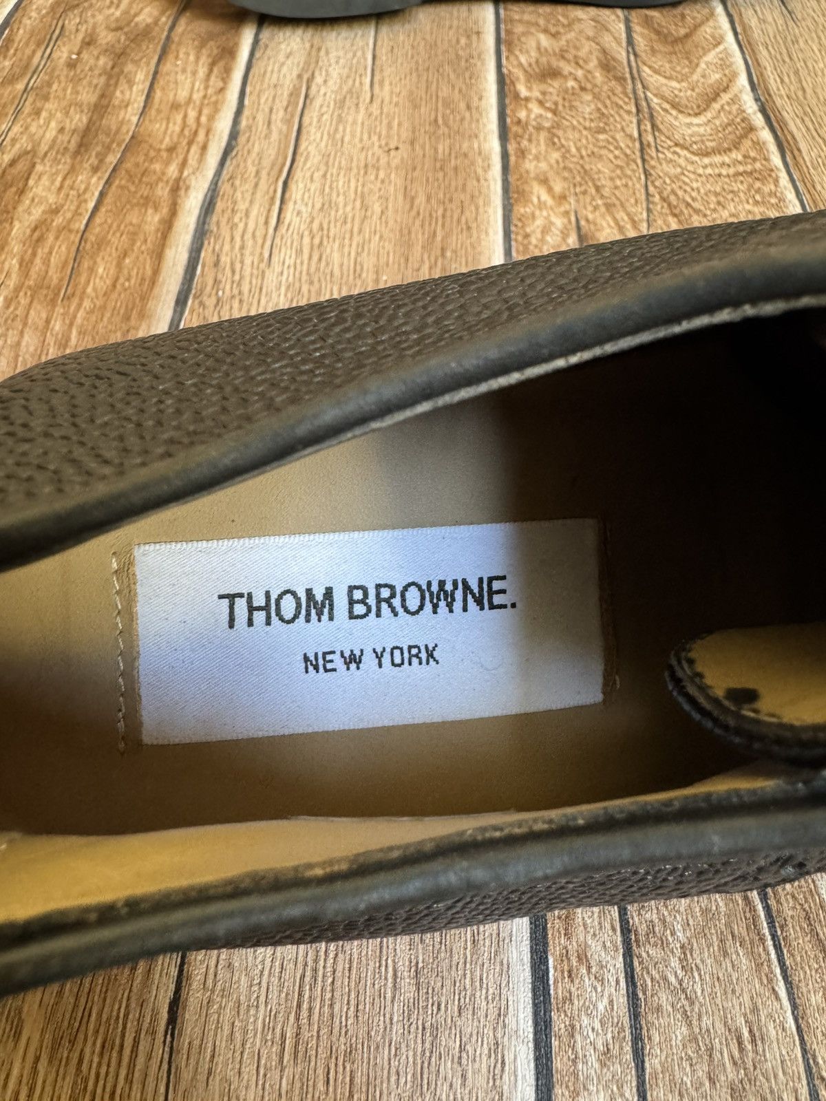 Designer × Thom Browne Pebble grain lightweight rubber sole derby Size US 7 / EU 40 - 8 Thumbnail