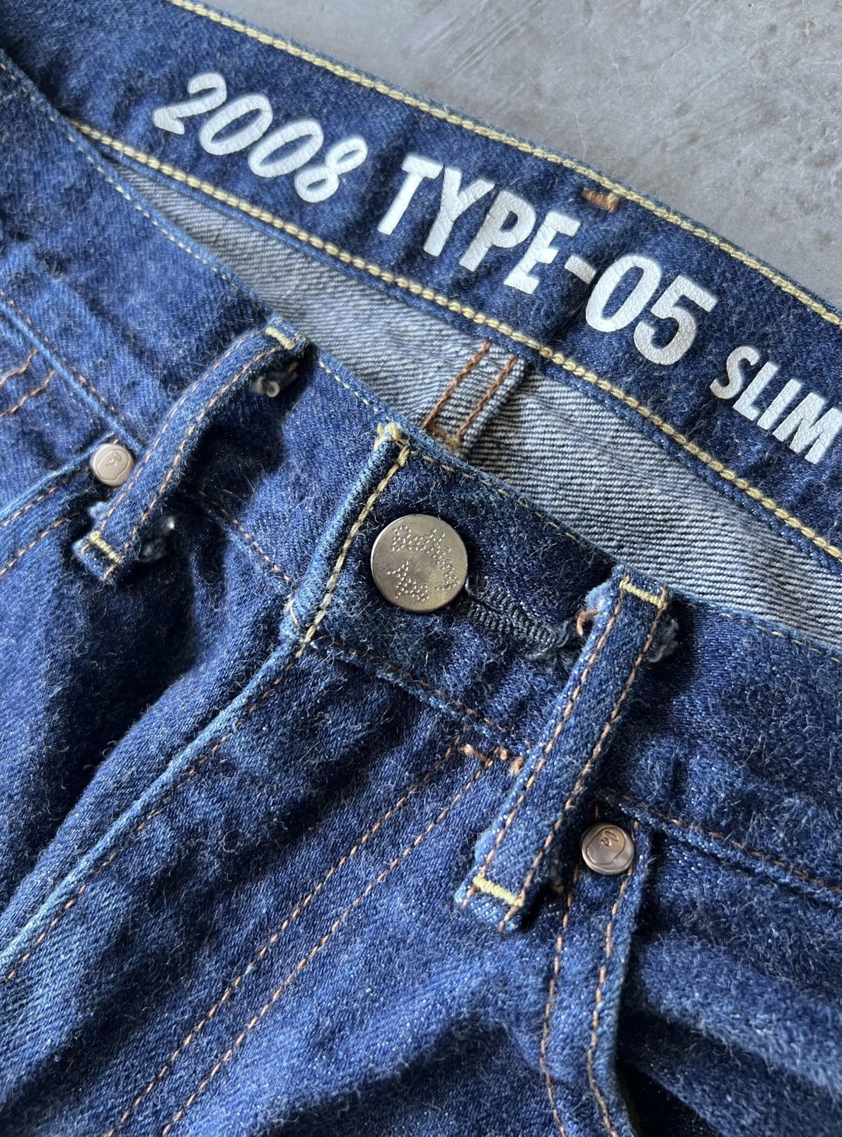 Bape Bape - 2008 Type 5 Selvedge Denim Jeans Size US 32 / EU 48 - 6 Thumbnail