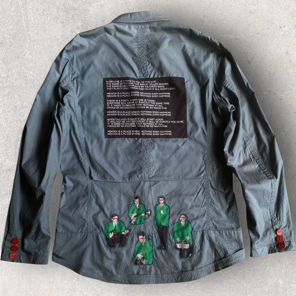 Undercover SS13 “Talking Heads” Reversible Patches Blazer Size US M / EU 48-50 / 2 - 4 Thumbnail