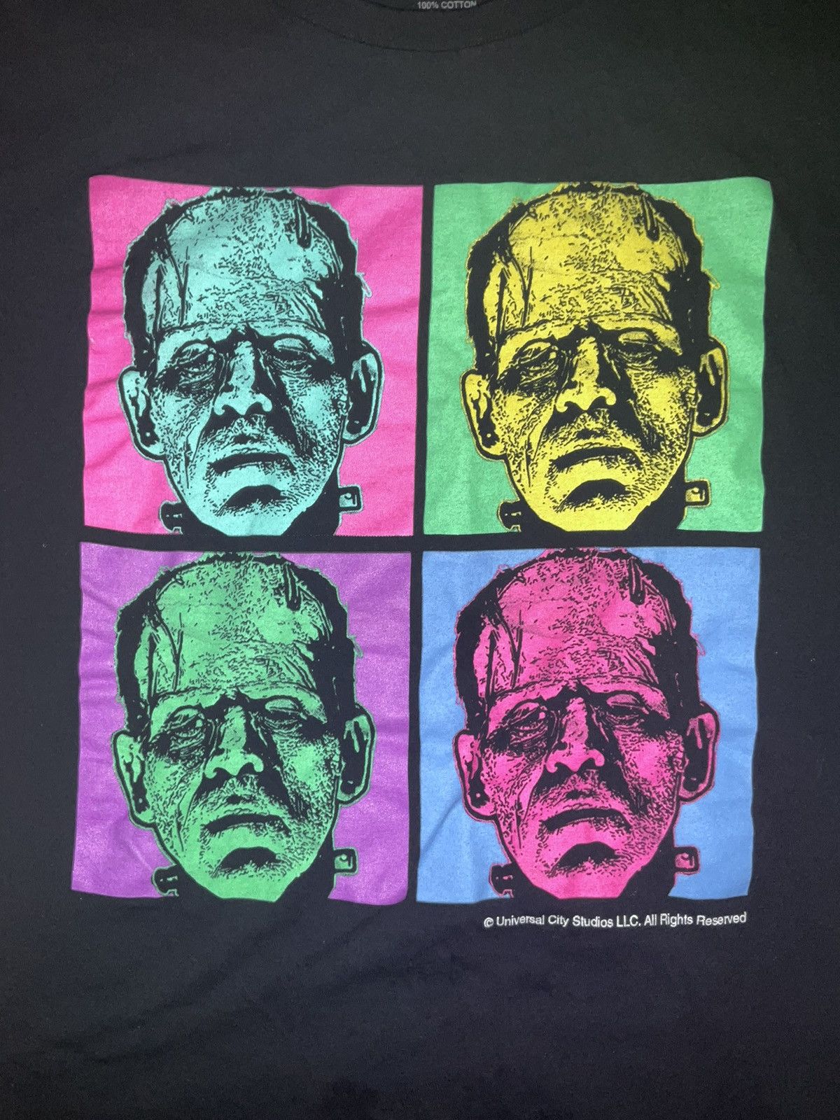 Universal Studios × Vintage Frankenstein Graphic Tee Size US M / EU 48-50 / 2 - 3 Thumbnail