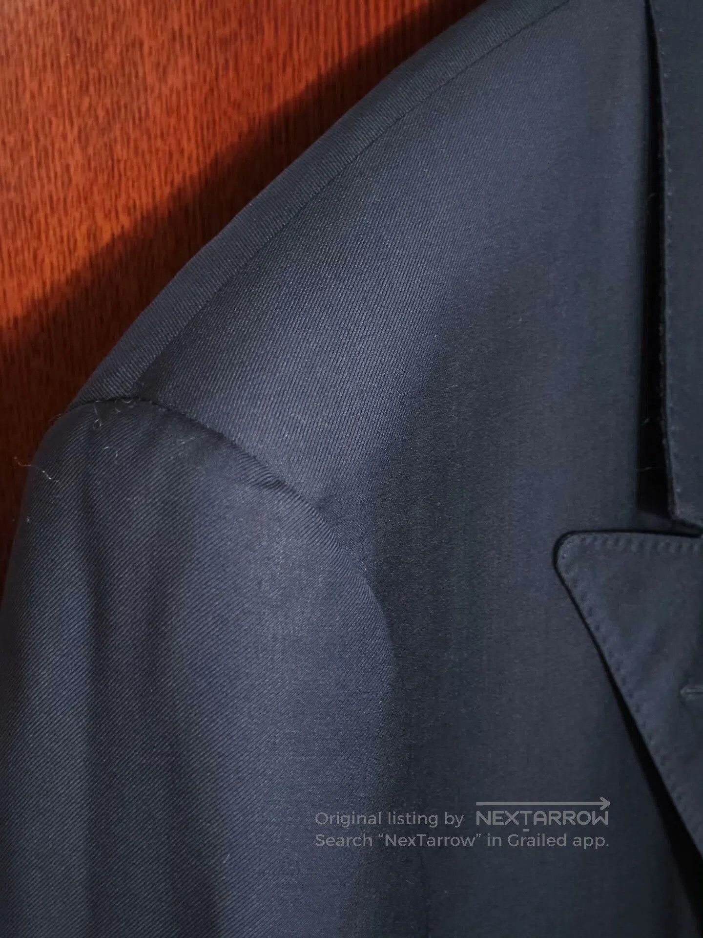 Ermenegildo Zegna Dunhill Navy Wool Double-Breasted Suit. Size US L / EU 52-54 / 3 - 3 Thumbnail