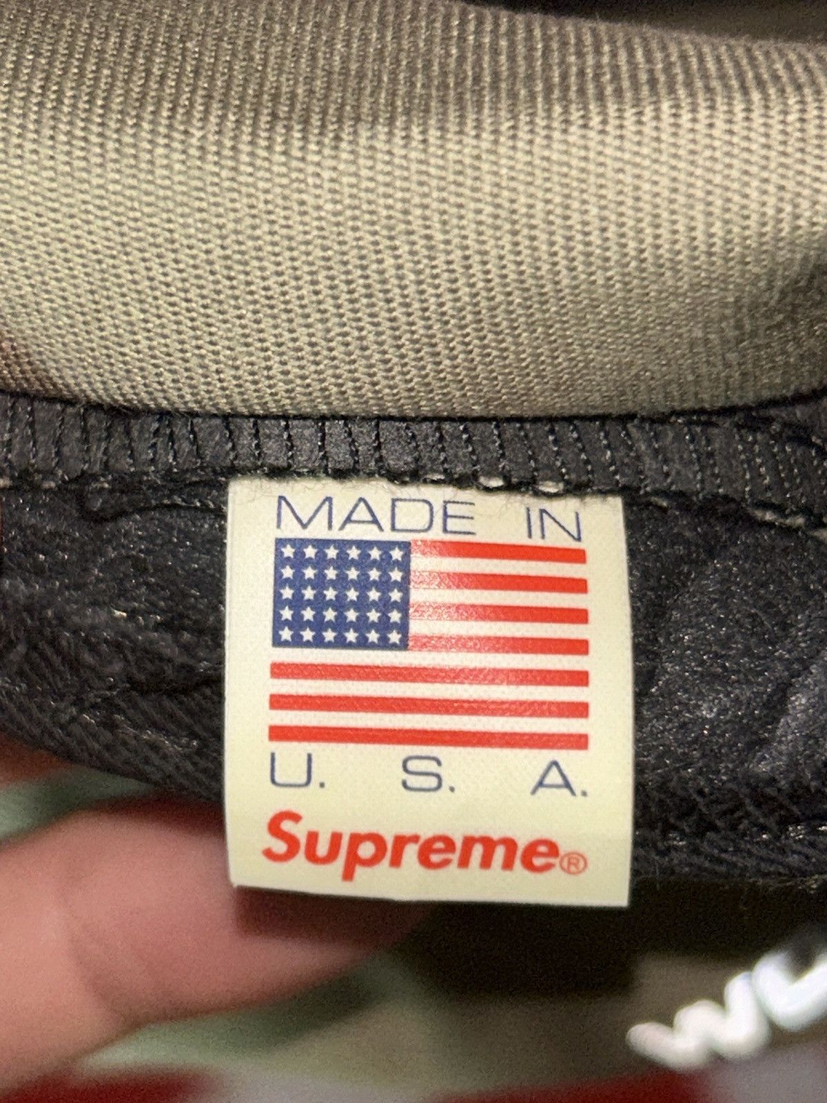 Supreme Supreme Reflective Tab Pocket Camp Cap SS18 Size ONE SIZE - 7 Thumbnail