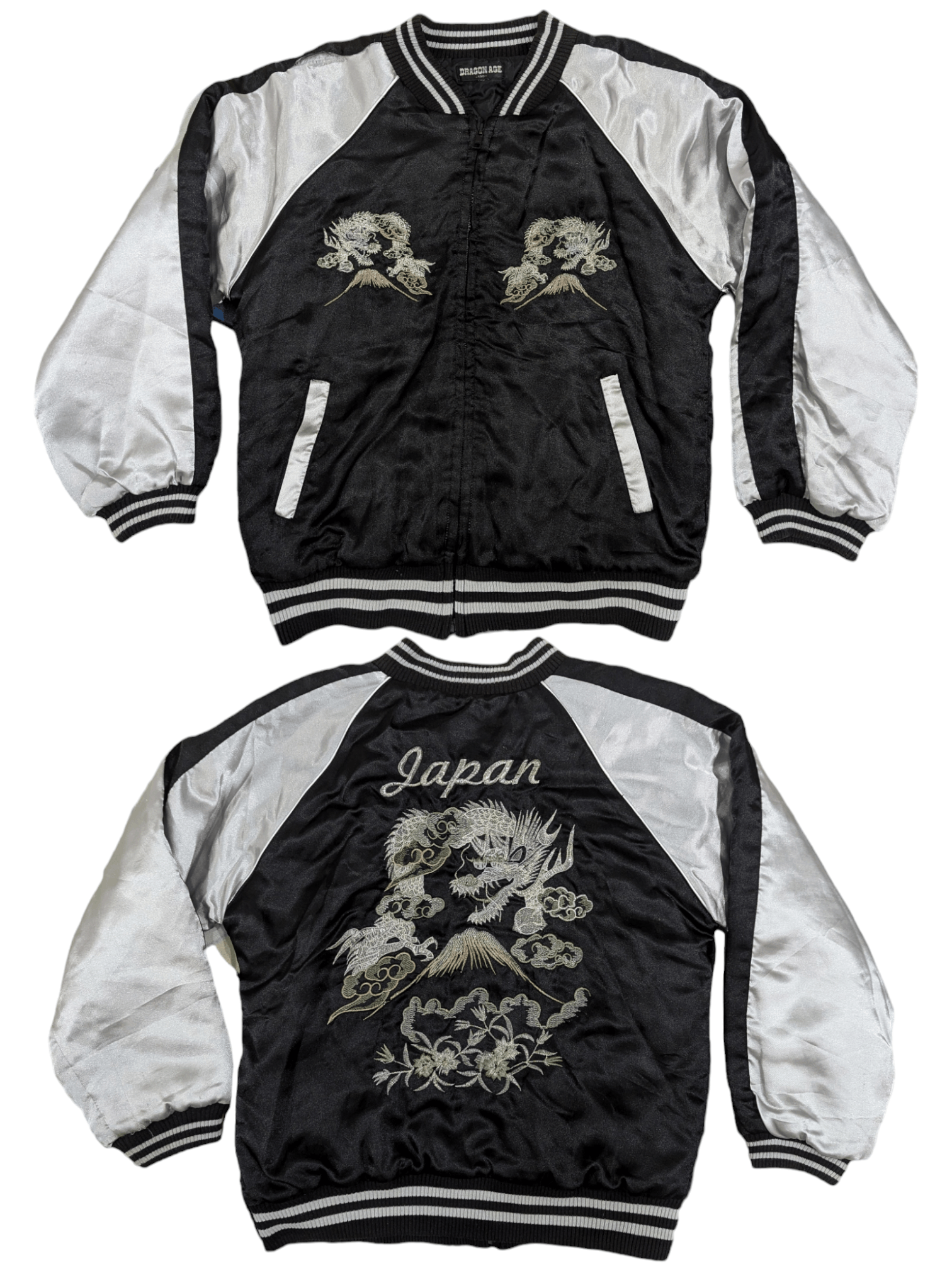 Japanese Brand SUKAJAN JACKET EMBROIDERY DRAGON Size US M / EU 48-50 / 2 - 1 Thumbnail