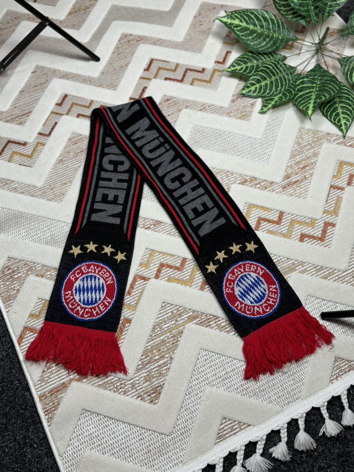 Vintage Vintage Scarf 🧣 Football Club FC Bayern Munchen Size ONE SIZE - 2 Thumbnail