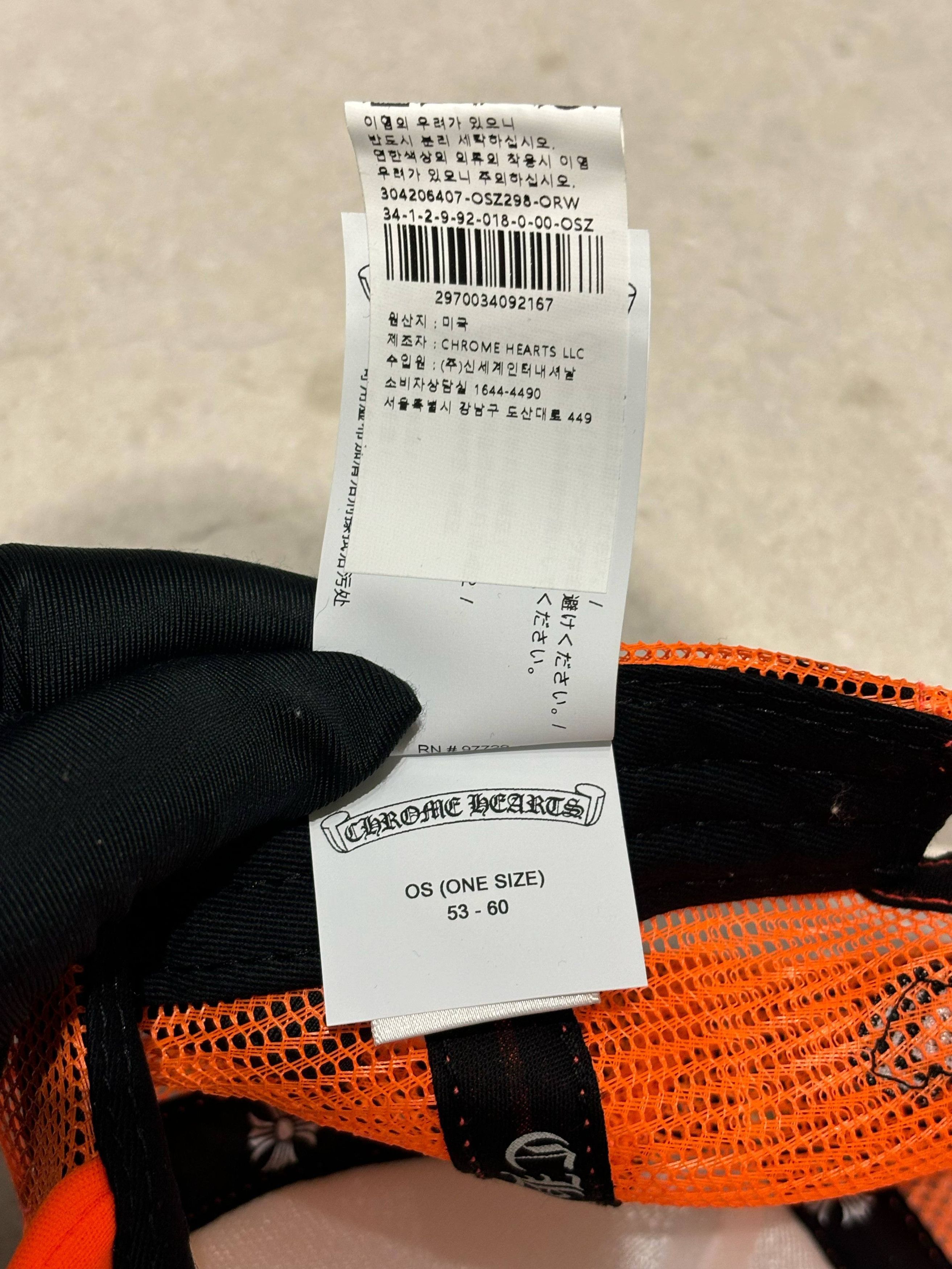 Chrome Hearts Chrome hearts hat trucker king taco Orange Size ONE SIZE - 11 Thumbnail