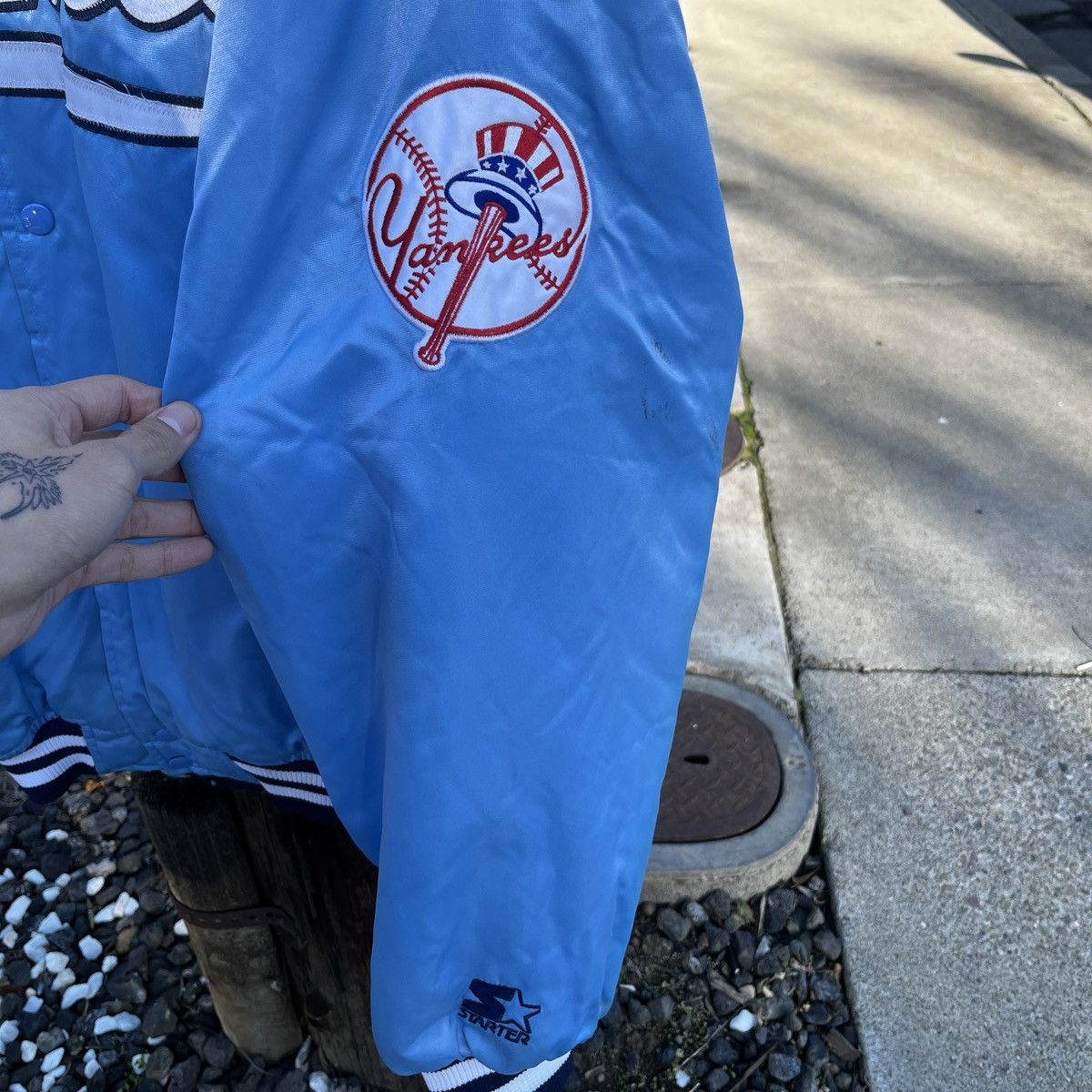 MLB × Starter × Vintage Vintage starter Yankees jacket Size US XXL / EU 58 / 5 - 2 Thumbnail