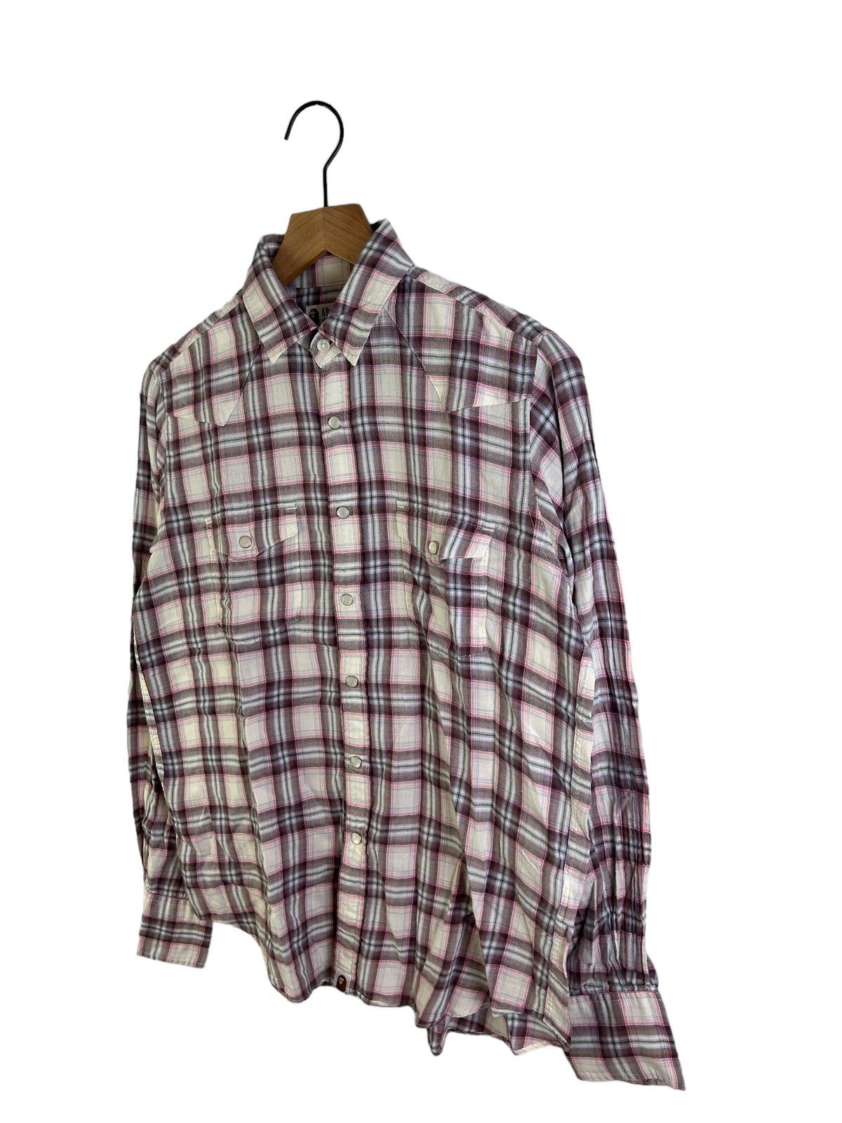 Bape Bape Button Up Western Shirts Size US M / EU 48-50 / 2 - 2 Thumbnail