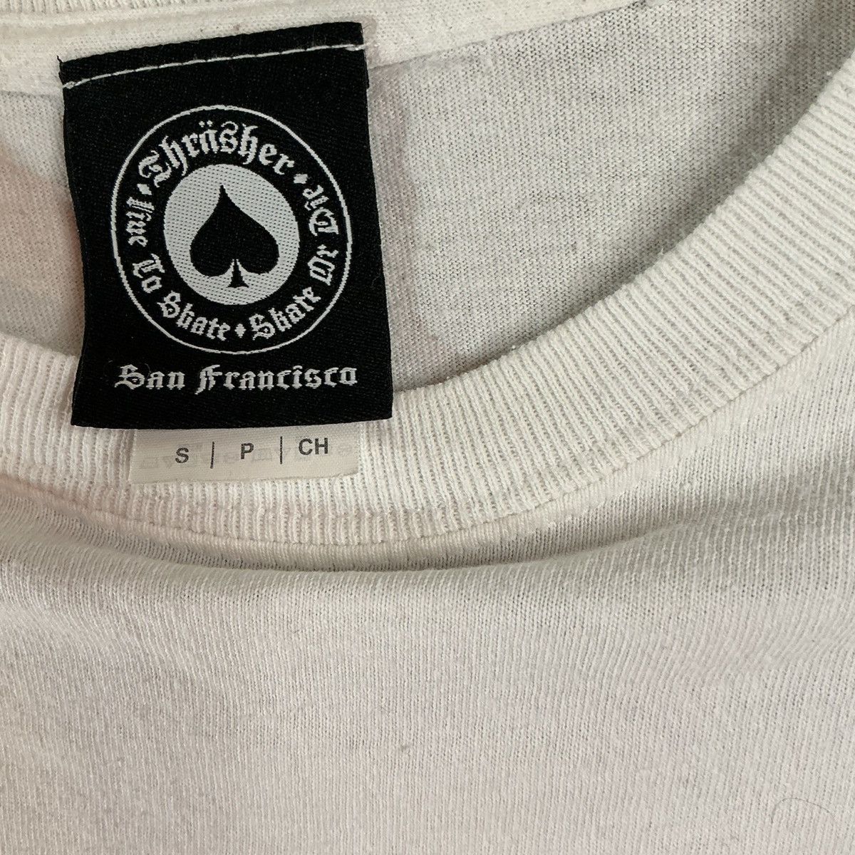 Thrasher Thrasher Flame Logo TShirt Men Small White Skate Graphic Tee Size US S / EU 44-46 / 1 - 3 Thumbnail