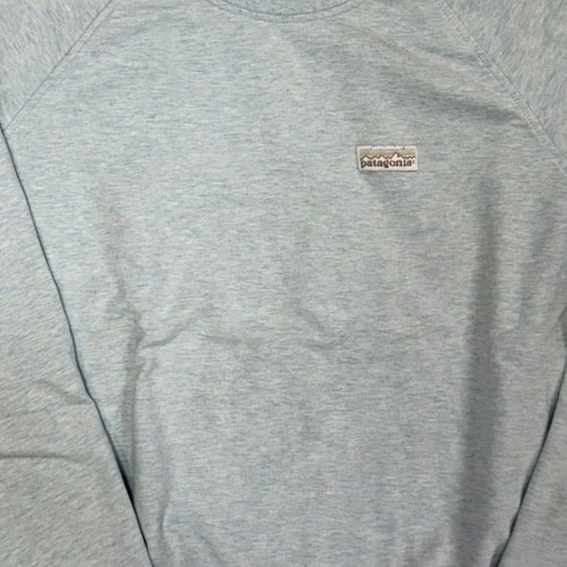 Patagonia Patagonia Women's Sweatshirt Size M Atoll Blue P-6 Label Ahnya Crew Size M / US 6-8 / IT 42-44 - 3 Thumbnail