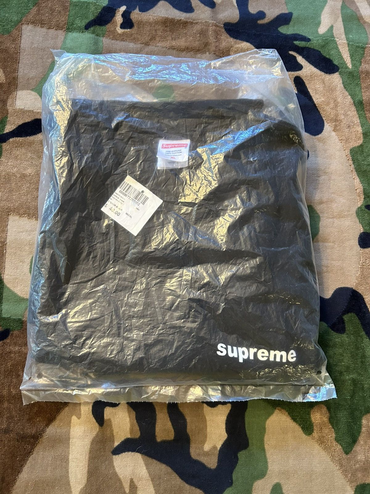 Supreme Supreme Fuck Money Tee Black XL FW24 Size US XL / EU 56 / 4 - 3 Thumbnail