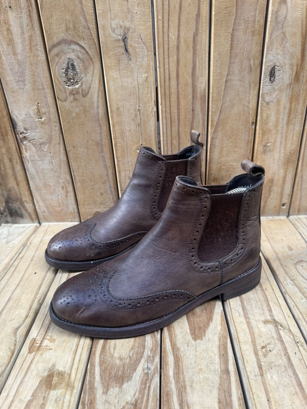 Church's Church’s ‘GRAFTON’ Brown Leather Boots Women’s EUR 37 H UK 4 Size US 7 / IT 37 - 24 Thumbnail