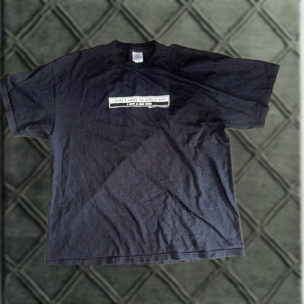 Delta VINTAGE Brooklyn T Shirt Delta Funny Quote Men XL Black Short Sleeve Cotton Beach Wear Mens Size US XL / EU 56 / 4 - 1 Thumbnail