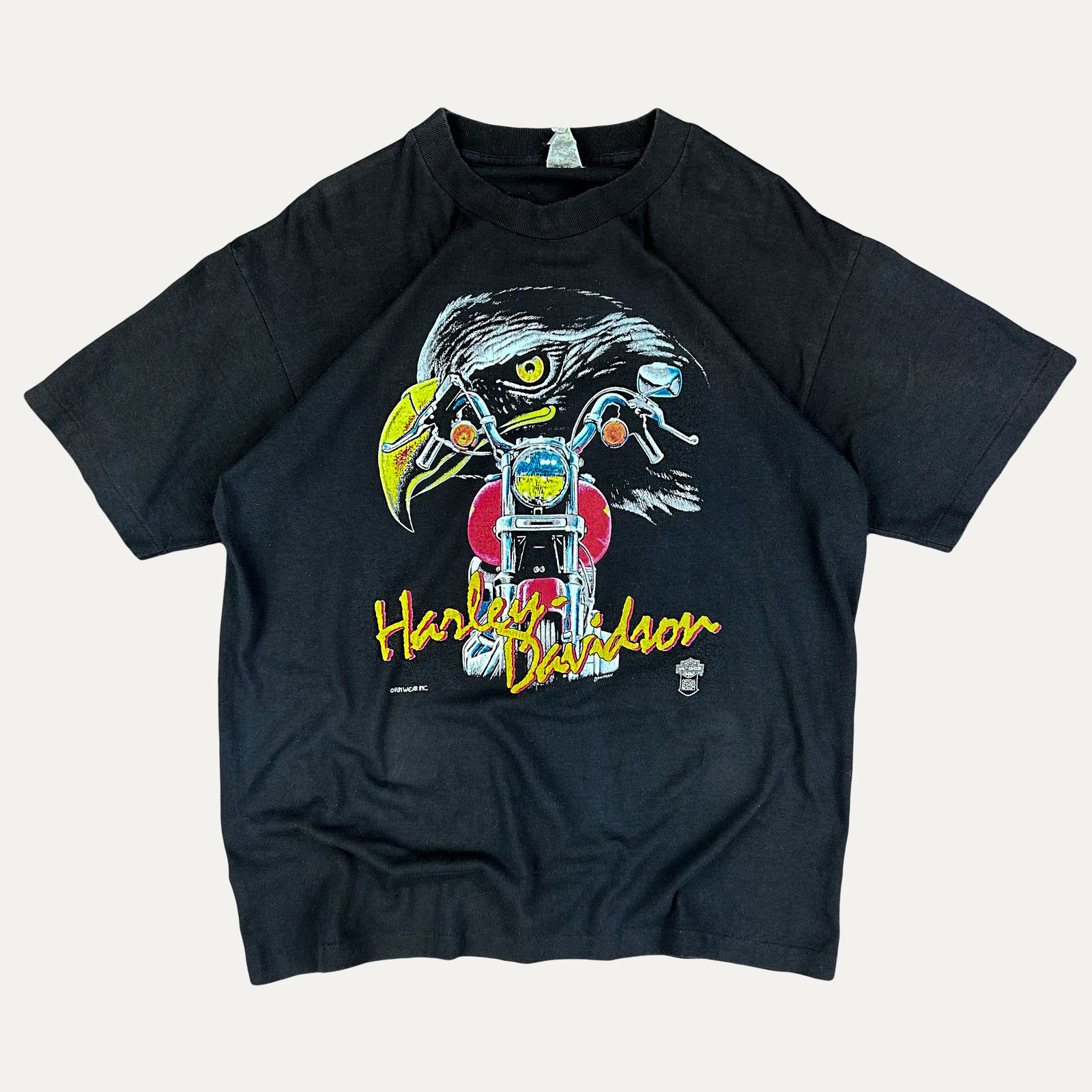 Harley Davidson Harley Davidson Eagle Graphic Logo T-Shirt Size US XL / EU 56 / 4 - 1 Thumbnail