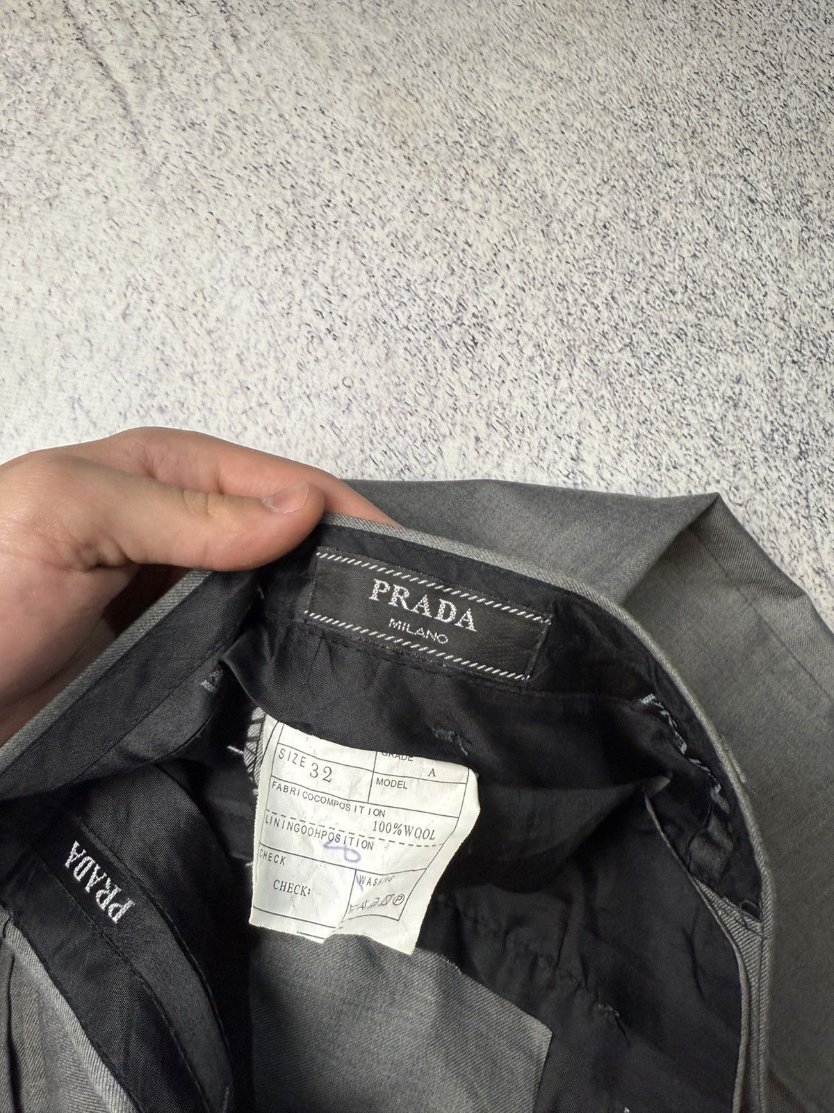 Prada Vintage Prada classic trousers with creases Size US 32 / EU 48 - 12 Thumbnail