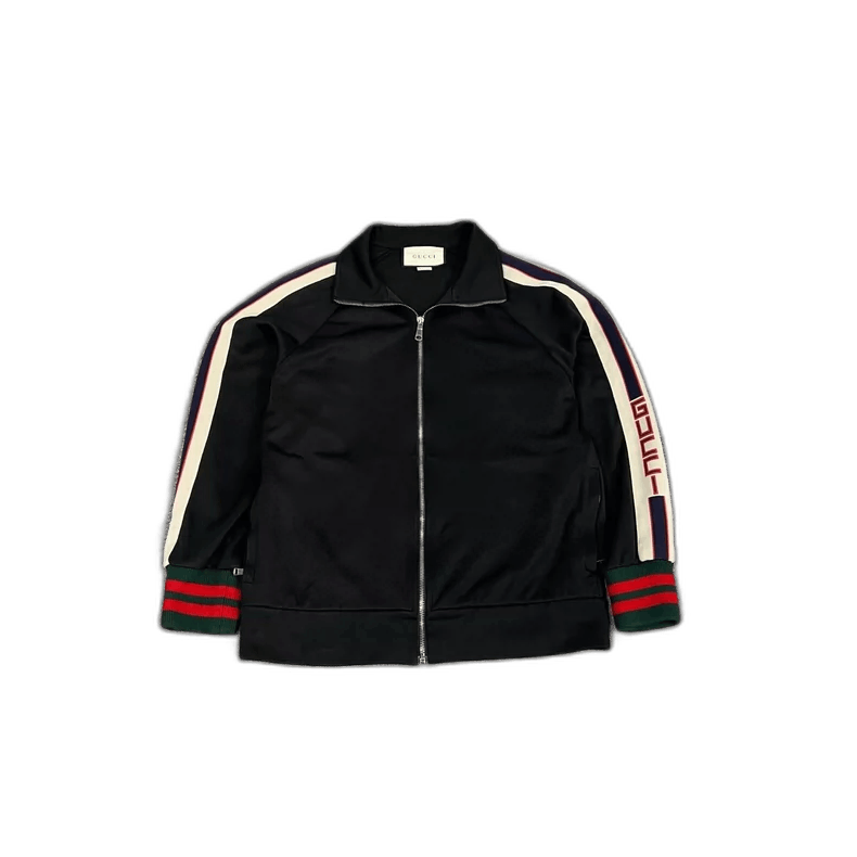 Gucci Classic Striped Zip Jacket for Men-2506