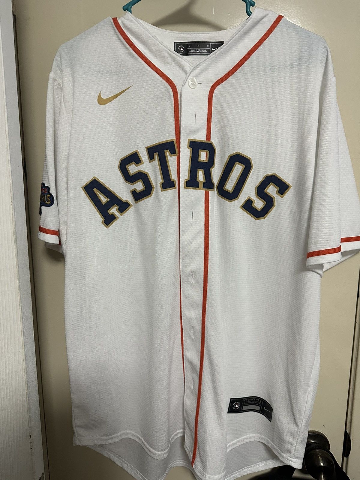 Nike Nike Astros Bregman World Series Jersey sz M Size US M / EU 48-50 / 2 - 1 Thumbnail