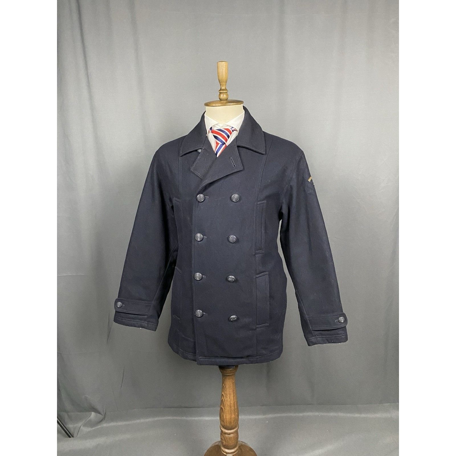 Paul & Shark Paul&Shark Vintage Blue Wool Double Breasted Insulated Yacht Size US S / EU 44-46 / 1 - 4 Thumbnail