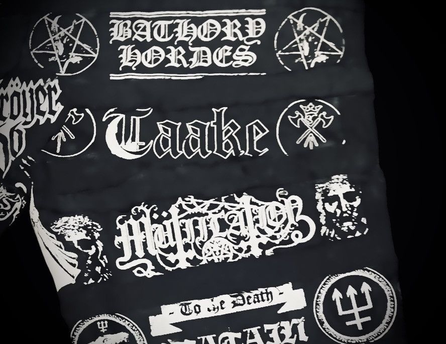 Band Tees × Other Heavy Metal Custom Shorts Pants Size US 31 - 8 Thumbnail