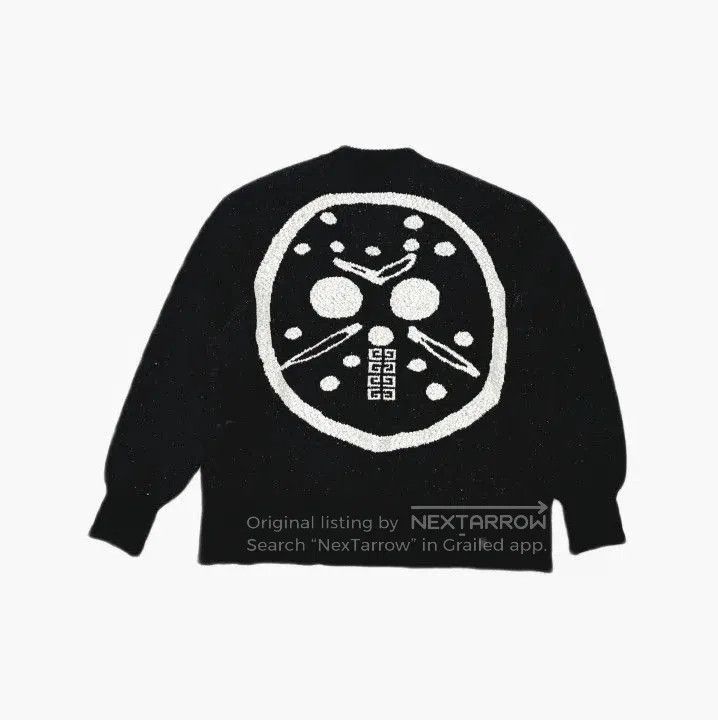 Givenchy Givenchy x Chito SS22 Mask Pattern Knit Sweater. Size US L / EU 52-54 / 3 - 3 Thumbnail