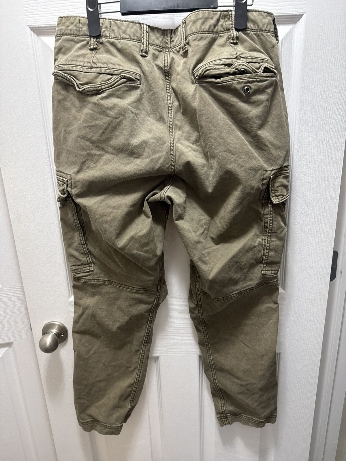 Gap Gap Vintage Cargo Carpender Pocket Pants Paint Beige Size US 36 / EU 52 - 5 Thumbnail