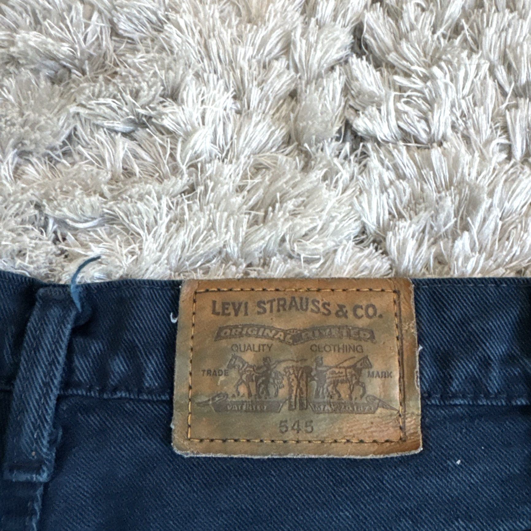 Levi's VINTAGE Levi’s 545 Loose Denim DYED Jeans Men’s 40x30 90s Y2K Blue Denim Jeans Mens Size US 40 / EU 56 - 5 Thumbnail