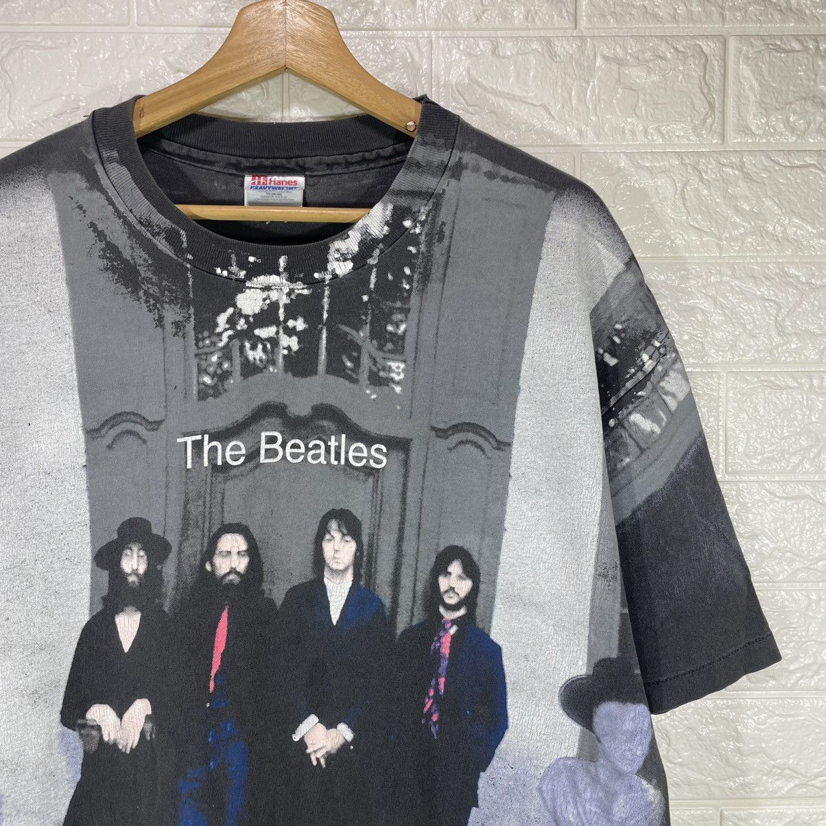 Rap Tees Thrashed Vintage The Beatles AOP Tee Size US XL / EU 56 / 4 - 5 Thumbnail