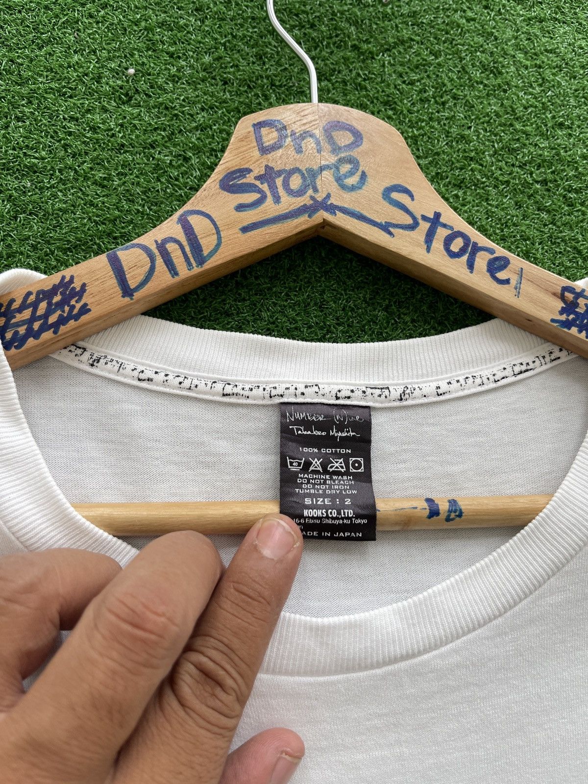 Converse × Number (N)ine 🔥HOT🇯🇵🔥VINTAGE NUMBER (N)INE SHOES TEE SIZE 2 VERY RARE Size US M / EU 48-50 / 2 - 5 Thumbnail