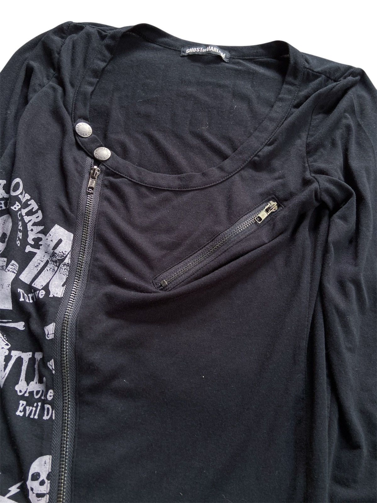 Japanese Brand GHOST OF HARLEM PUNK STYLE LONG SLEEVE Size US S / EU 44-46 / 1 - 5 Thumbnail