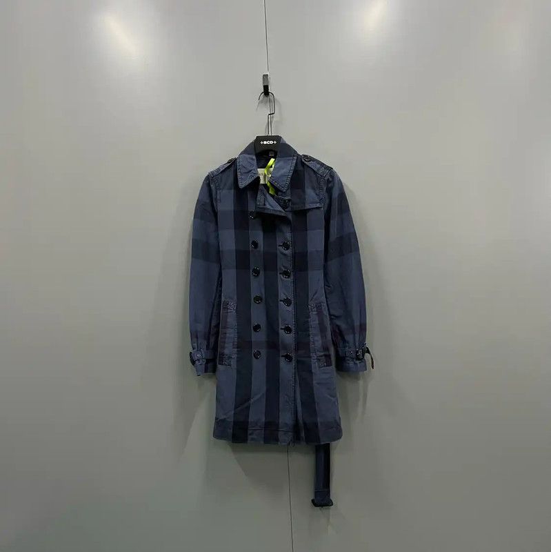 Burberry Burberry Multicolor Mid-Length Coat for Women Size ONE SIZE - 1 Thumbnail