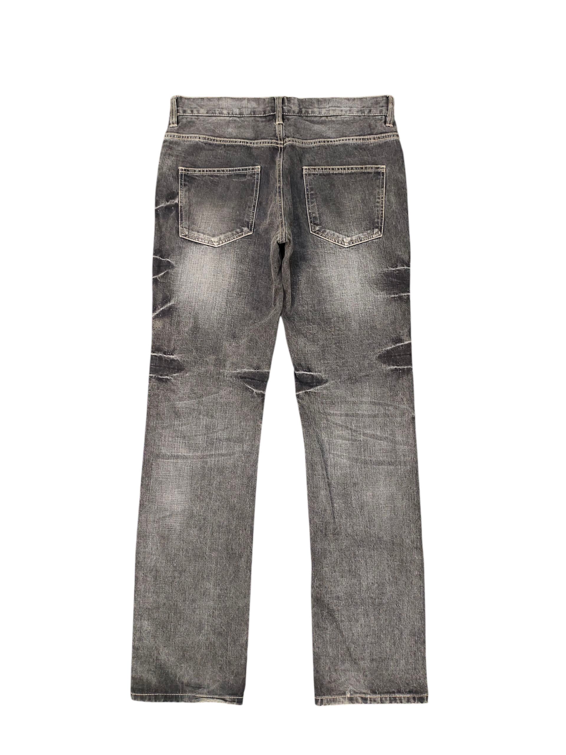 Japanese Brand Vintage Ikka Japan Clawmark Denim Jeans Ppfm Size US 33 - 9 Thumbnail