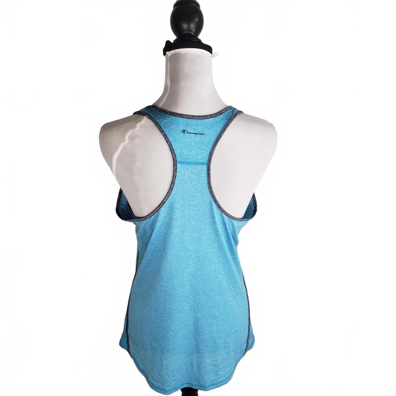 Champion Champion Women’s Powertrain Racerback Tank Top, Blue, Size M Size M / US 6-8 / IT 42-44 - 2 Thumbnail